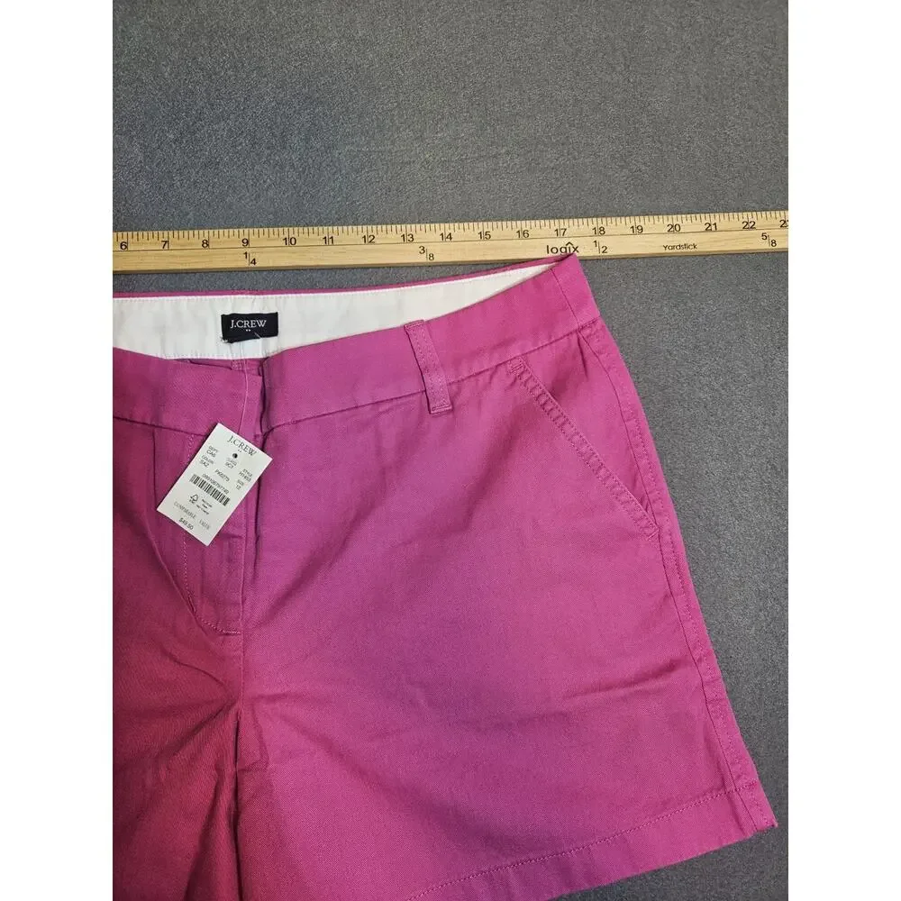 J.Crew Shorts Womens 12 Hot Pink 5